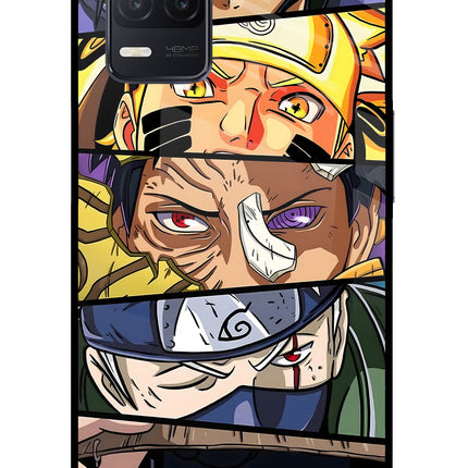 Naruto Character Realme 8 5G/8s 5G Glass Case