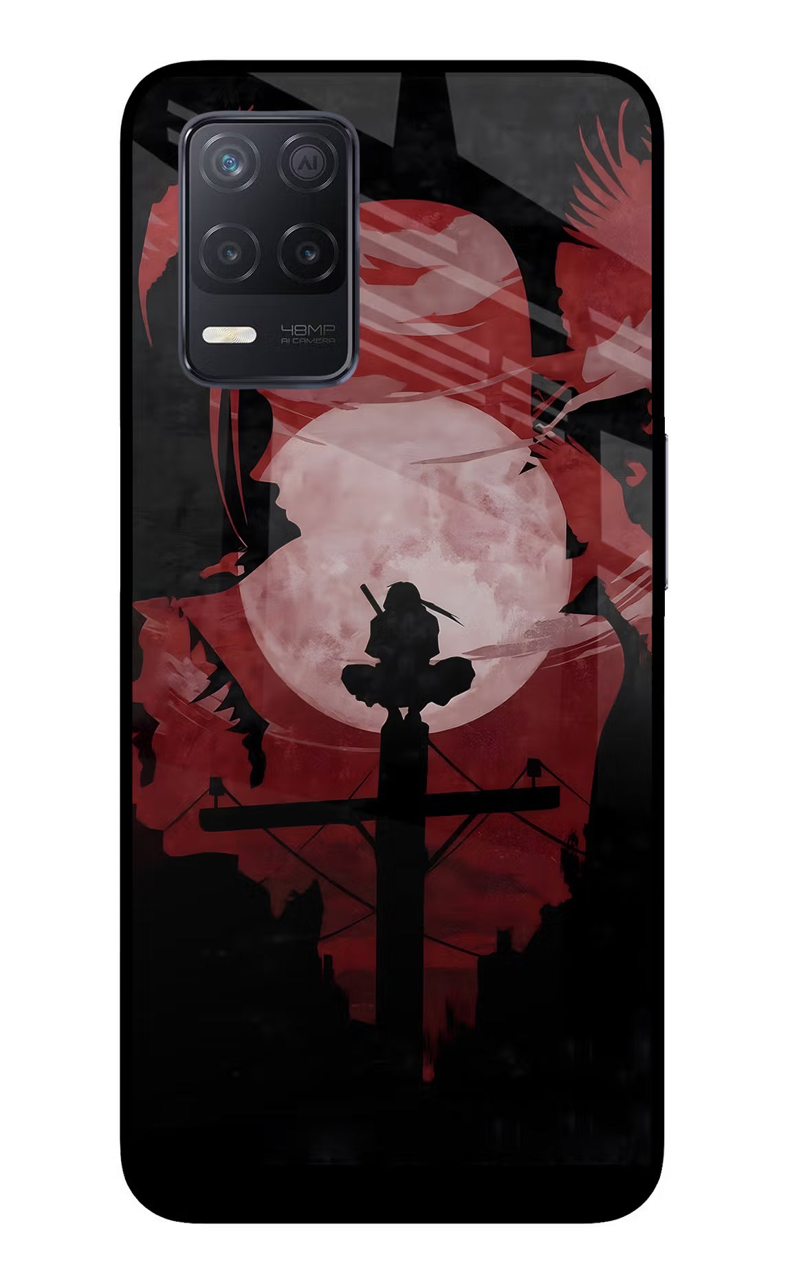 Naruto Anime Realme 8 5G/8s 5G Glass Case Back Cover by Casekaro