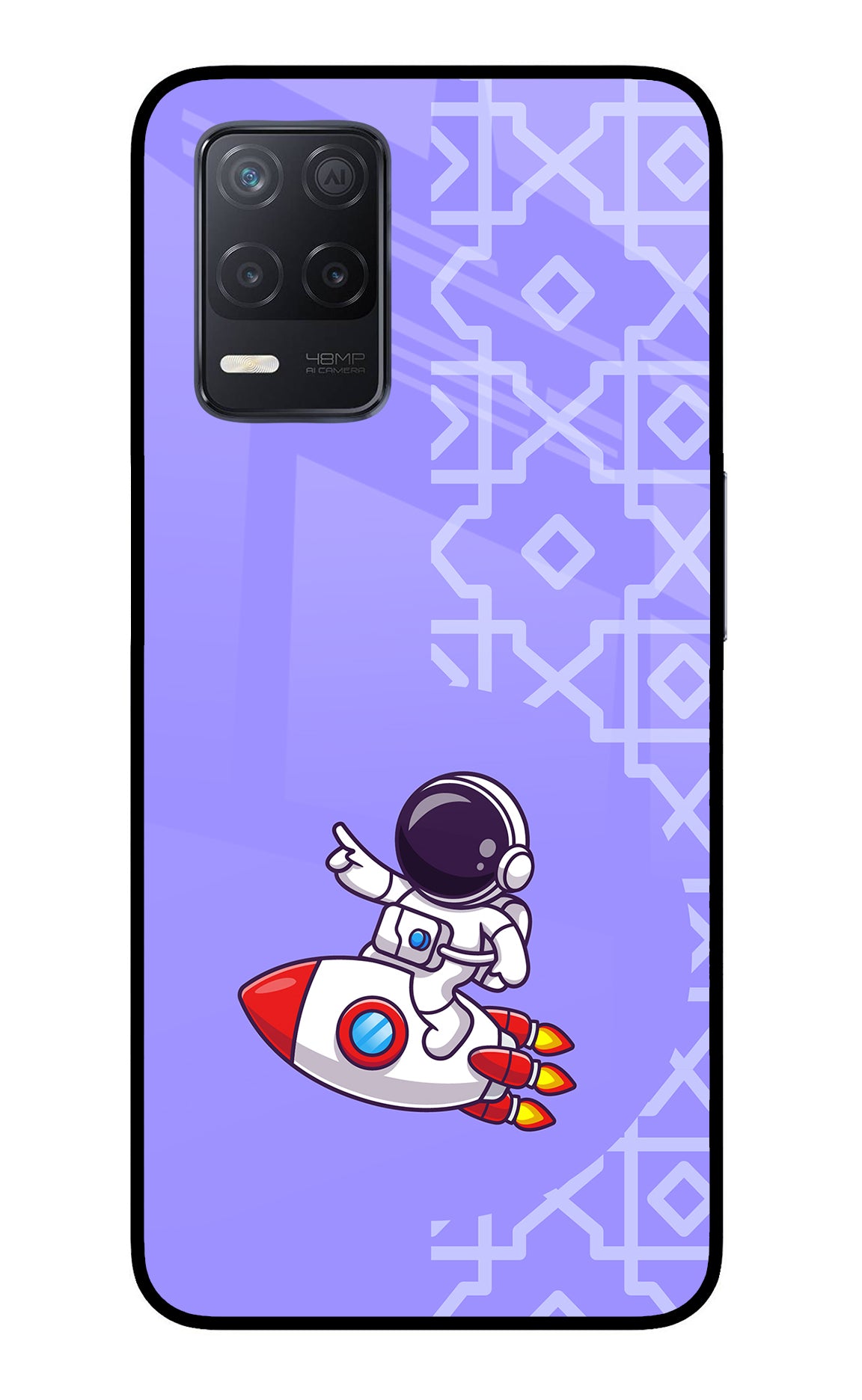 Cute Astronaut Realme 8 5G/8s 5G Back Cover