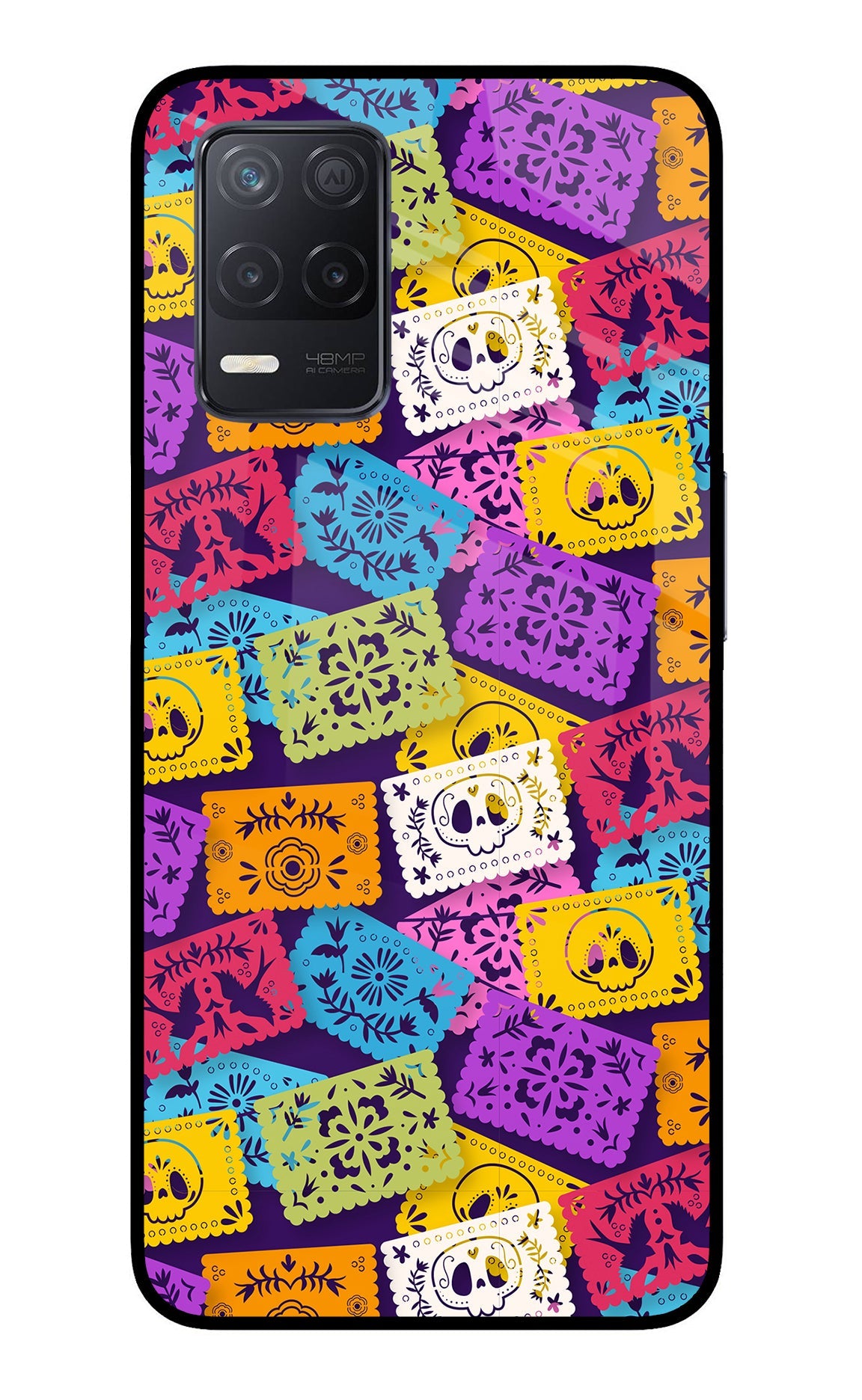 Mexican Pattern Realme 8 5G/8s 5G Back Cover