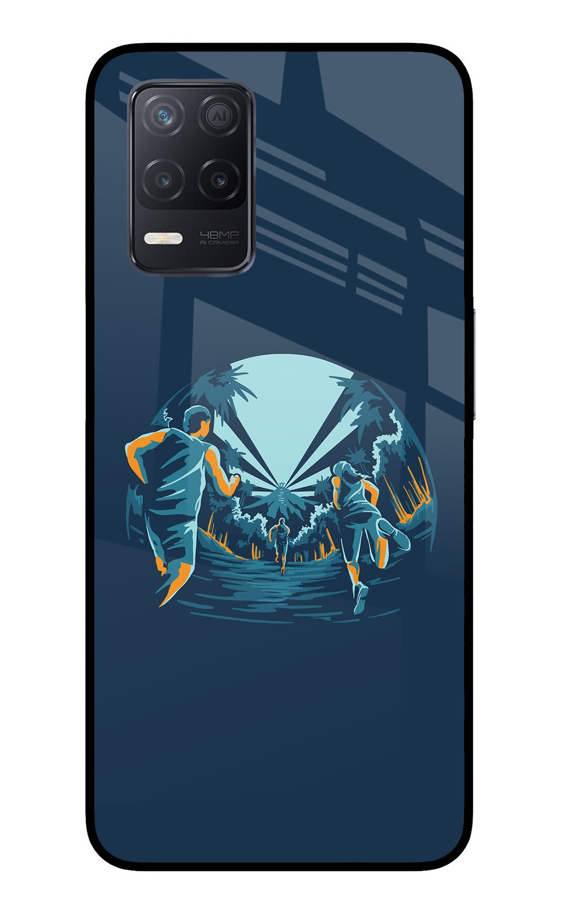 Team Run Realme 8 5G/8s 5G Back Cover