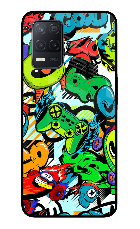 Game Doodle Realme 8 5G/8s 5G Glass Case