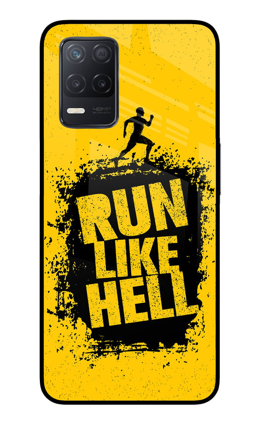 Run Like Hell Realme 8 5G/8s 5G Glass Case