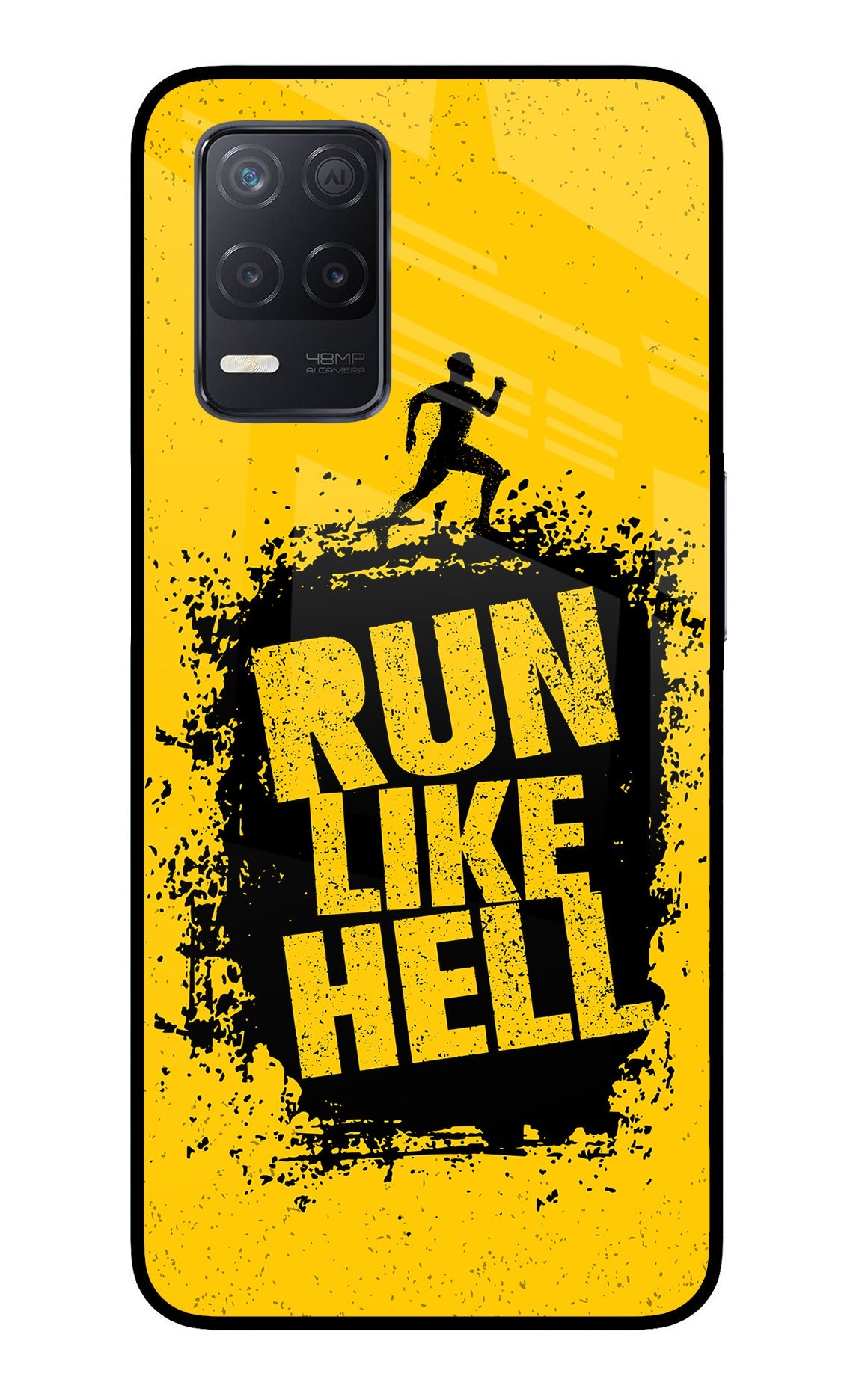 Run Like Hell Realme 8 5G/8s 5G Back Cover