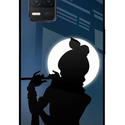Shri Krishna Silhouette Realme 8 5G/8s 5G Glass Case