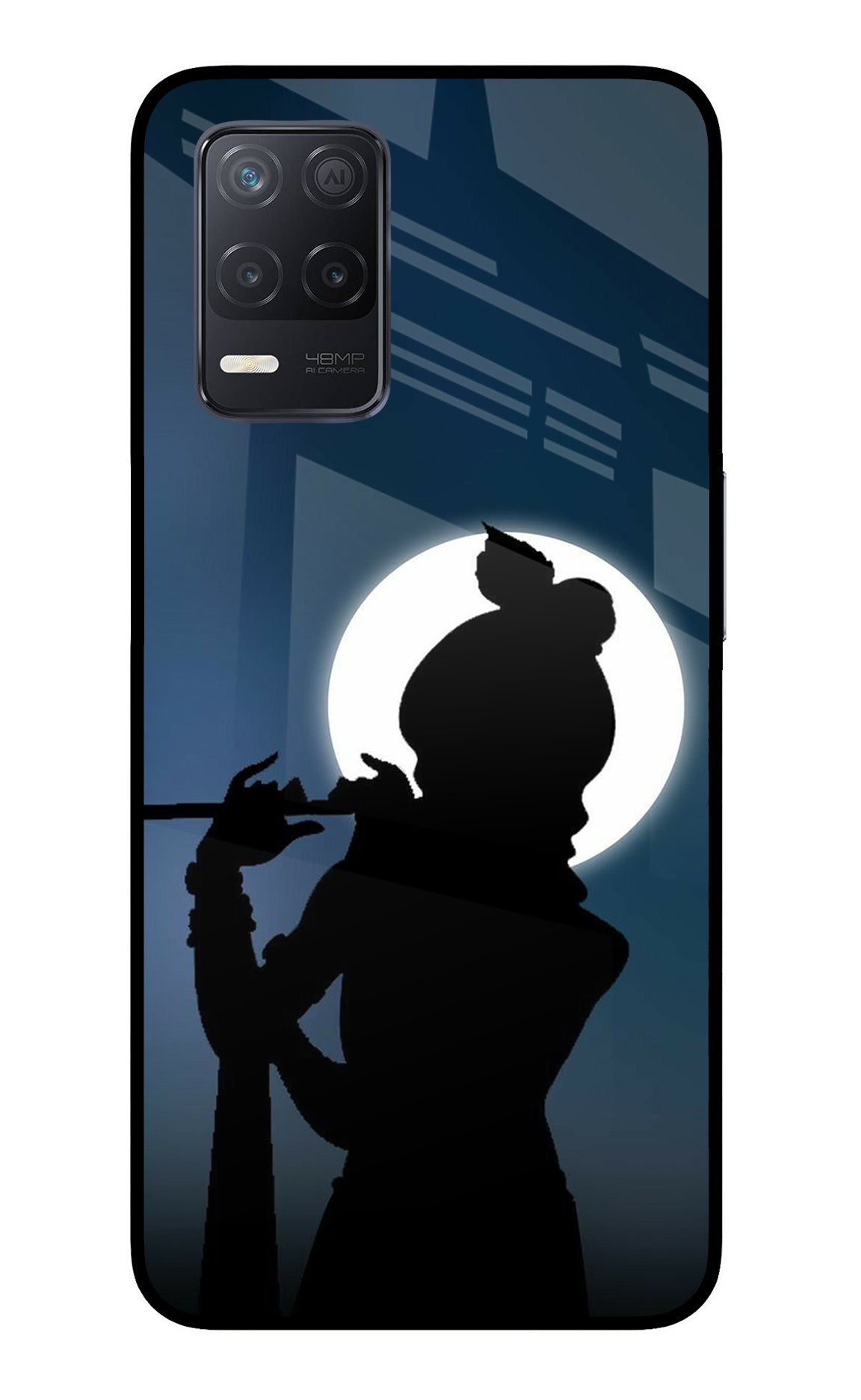 Shri Krishna Silhouette Realme 8 5G/8s 5G Back Cover