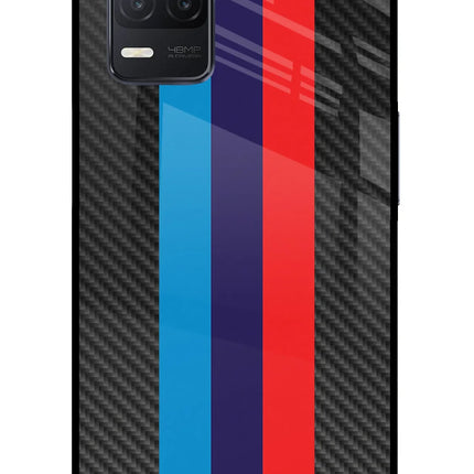 BMW Stripes Pattern Realme 8 5G/8s 5G Glass Case