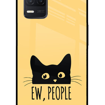 Ew People Catitude Realme 8 5G/8s 5G Glass Case