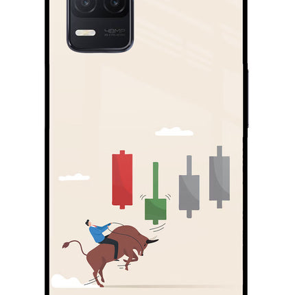 Bull Trading Momentum Realme 8 5G/8s 5G Glass Case