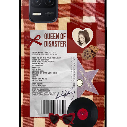 Queen of Disaster Realme 8 5G/8s 5G Glass Case