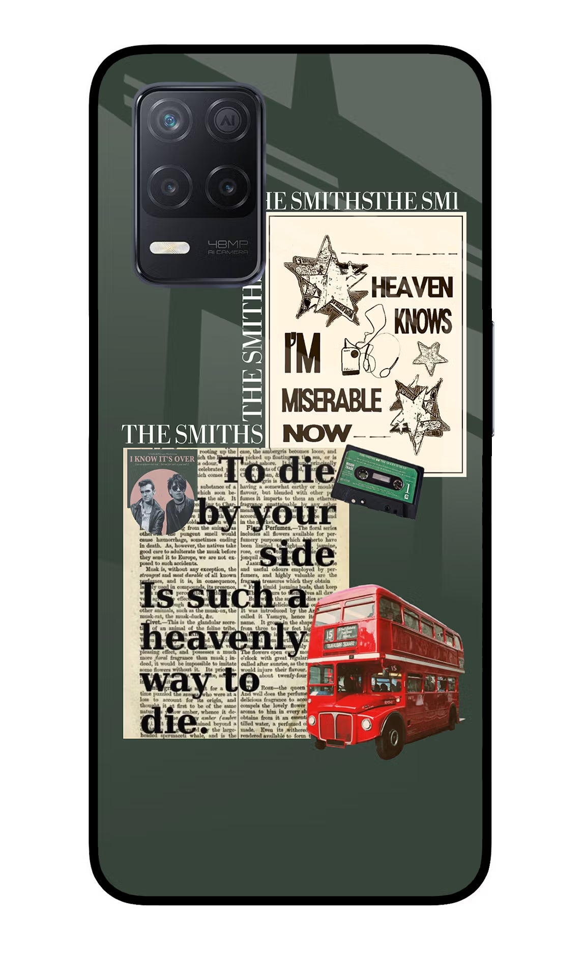 The Smiths Realme 8 5G/8s 5G Glass Case Back Cover by Casekaro