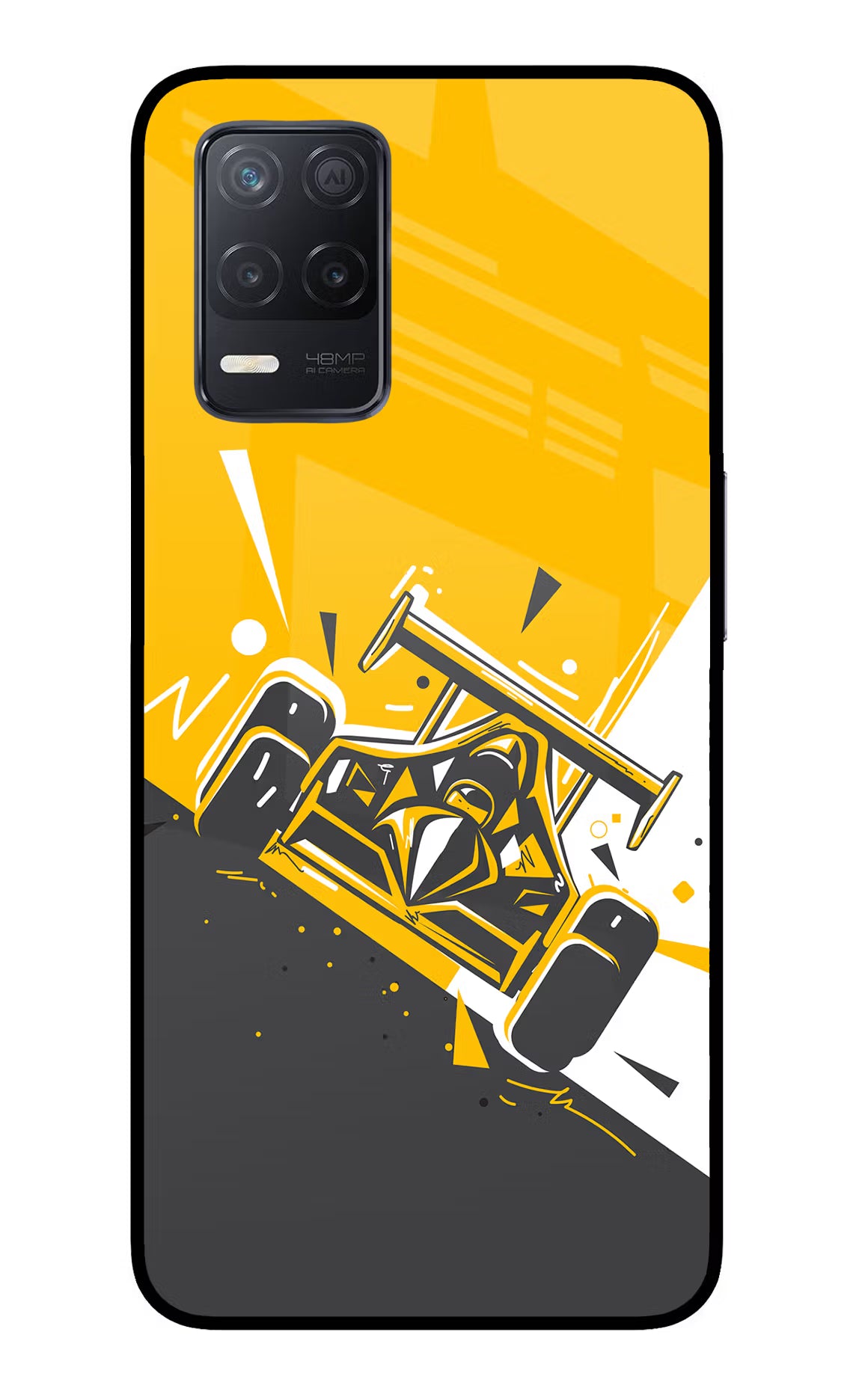 Track King Realme 8 5G/8s 5G Glass Case