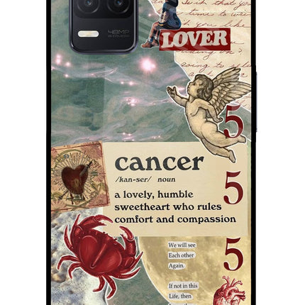 Cancer Zodiac Realme 8 5G/8s 5G Glass Case