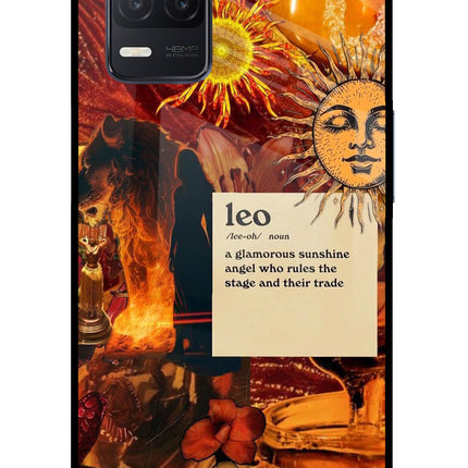 Leo Zodiac Realme 8 5G/8s 5G Glass Case