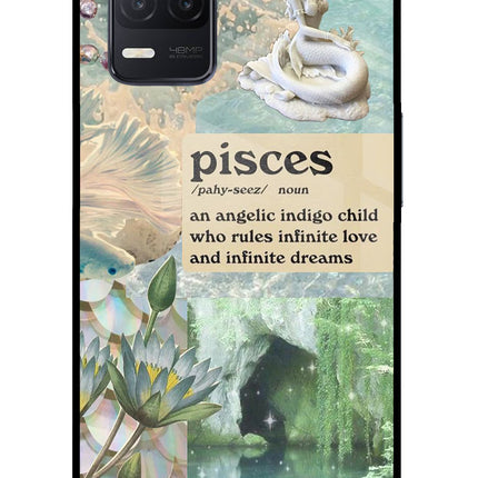 Pisces Zodiac Realme 8 5G/8s 5G Glass Case