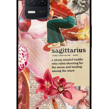 Sagittarius Zodiac Realme 8 5G/8s 5G Glass Case