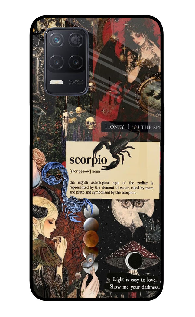Scorpio Zodiac Realme 8 5G/8s 5G Glass Case