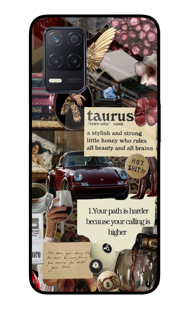 Taurus Zodiac Realme 8 5G/8s 5G Glass Case