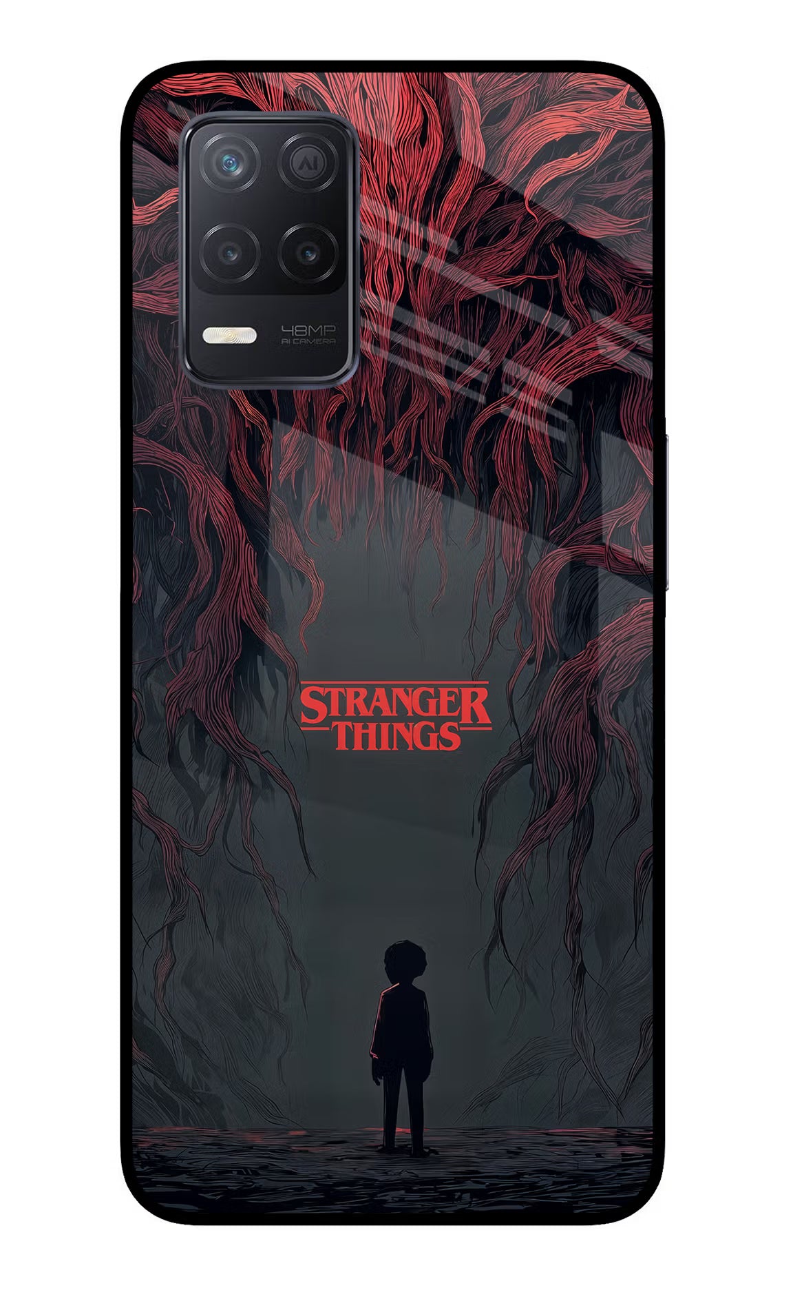 Ordinary Things Dark Side Realme 8 5G/8s 5G Glass Case Back Cover by Casekaro