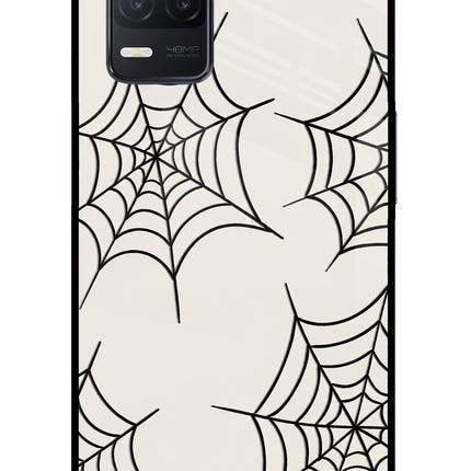 Spider Web Realme 8 5G/8s 5G Glass Case