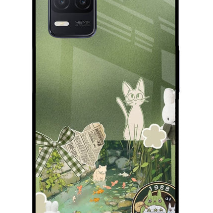 Aesthetic anime Realme 8 5G/8s 5G Glass Case