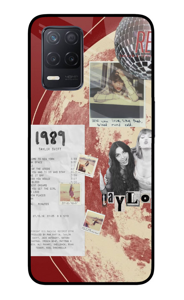 Taylor Swift Realme 8 5G/8s 5G Glass Case