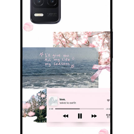 Wave to earth Realme 8 5G/8s 5G Glass Case