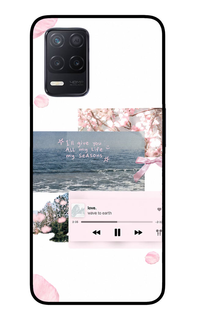 Wave to earth Realme 8 5G/8s 5G Glass Case