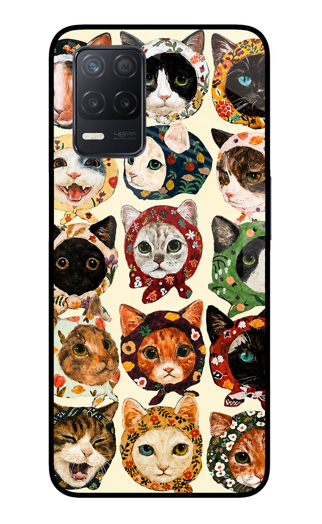 Cool Cat Realme 8 5G/8s 5G Glass Case