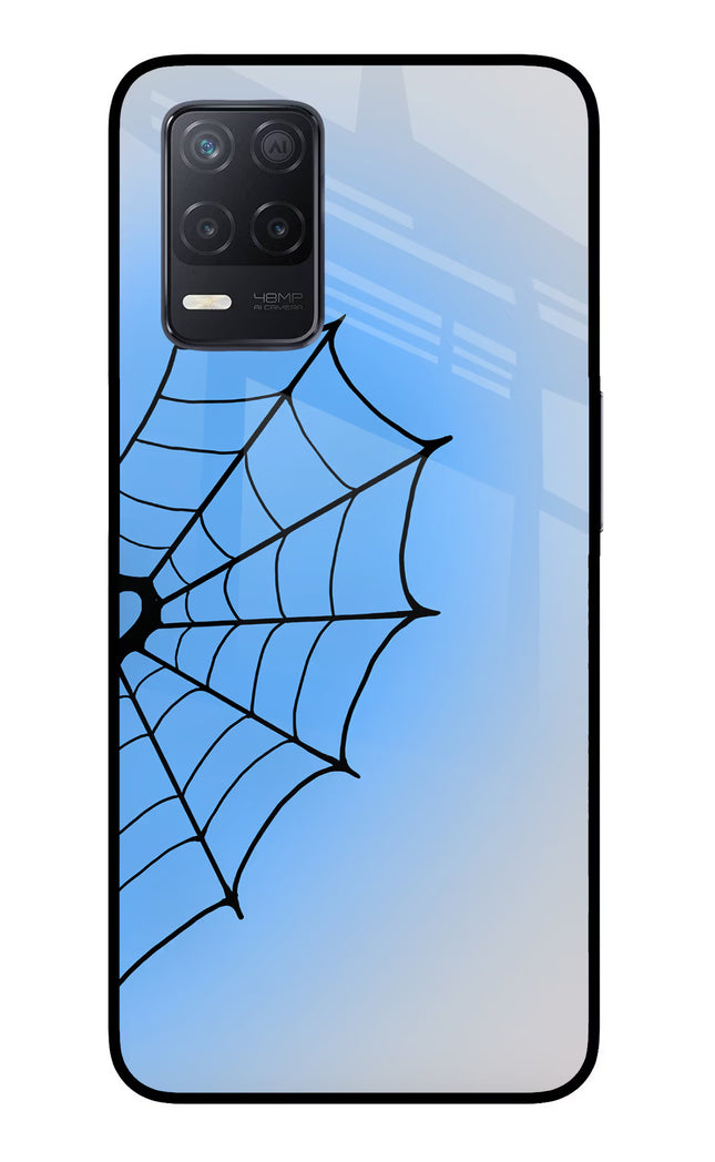 Blue Web Realme 8 5G/8s 5G Glass Case