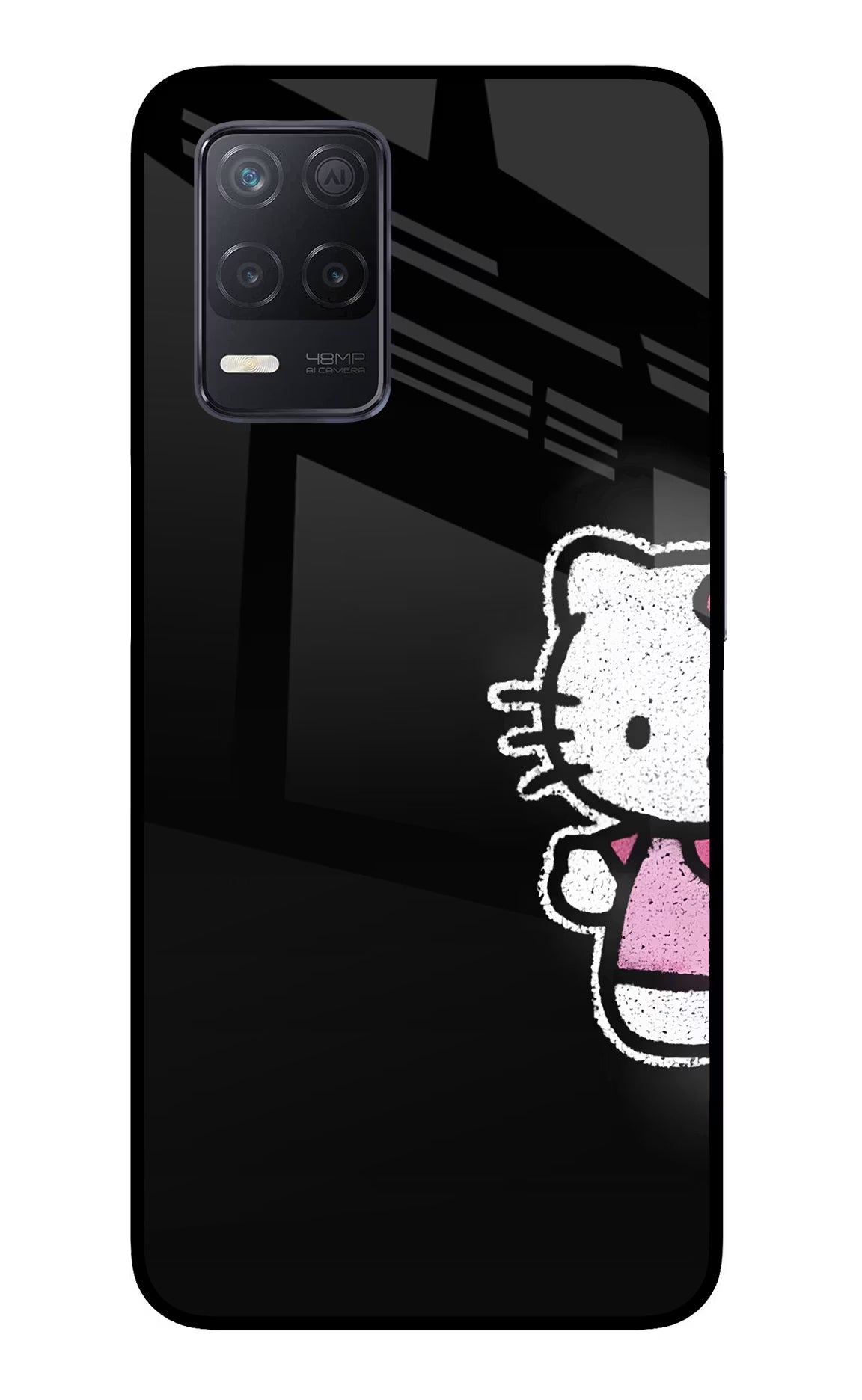 Kitty Charm Realme 8 5G/8s 5G Glass Case