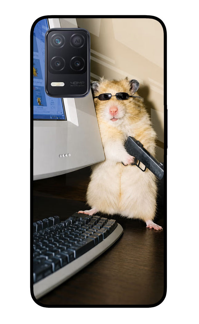 Hacker Hamster Realme 8 5G/8s 5G Glass Case