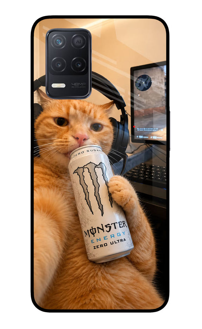 Gamer Cat Energy Realme 8 5G/8s 5G Glass Case