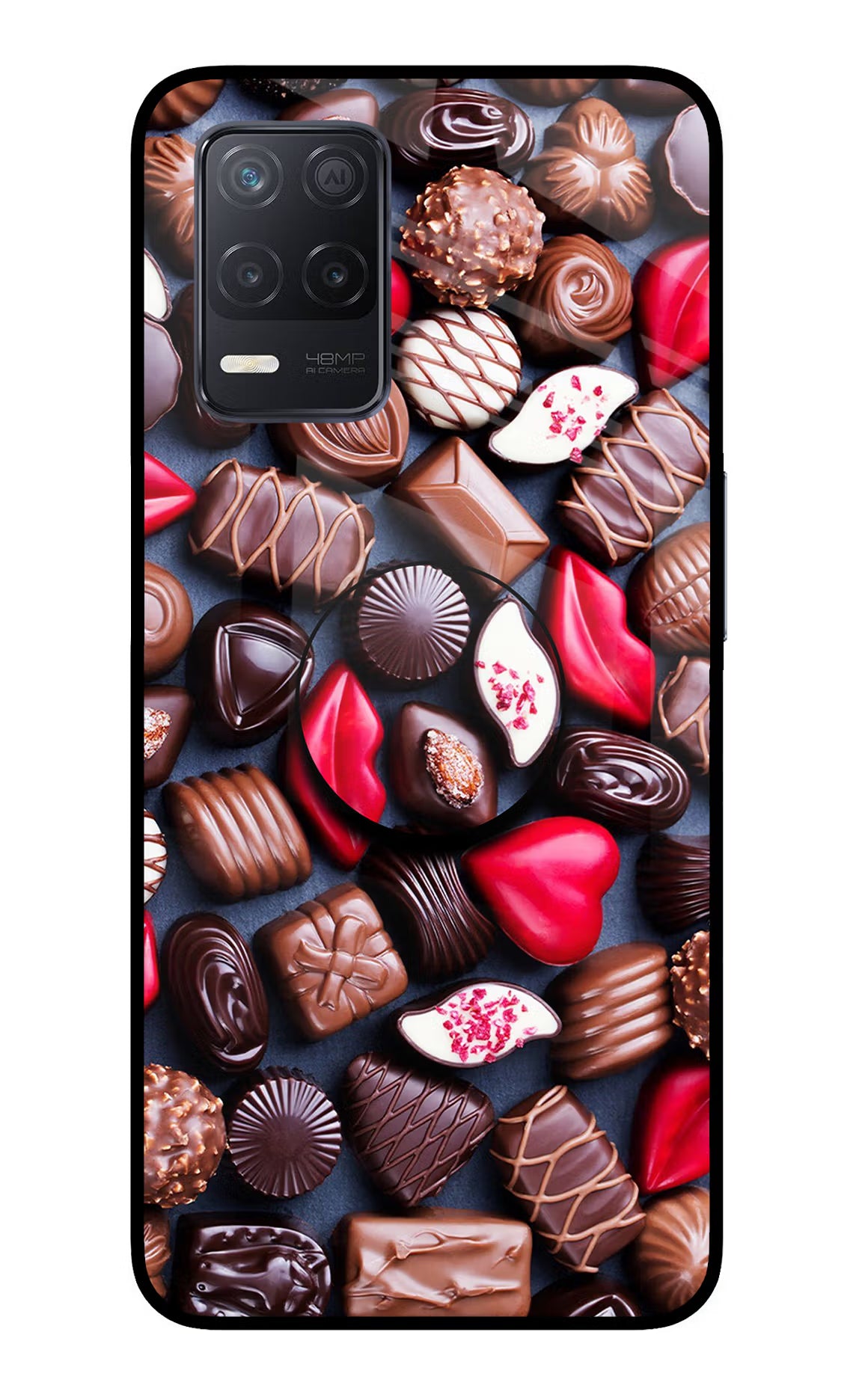 Chocolates Realme 8 5G/8s 5G Glass Case
