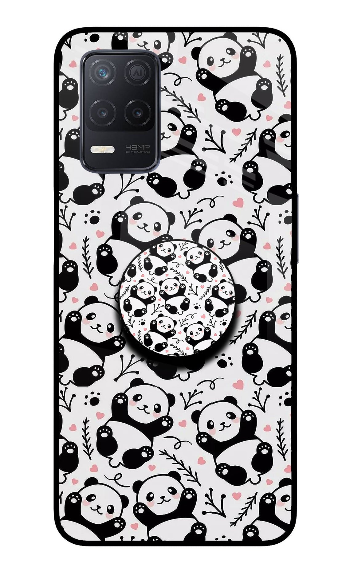 Cute Panda Realme 8 5G/8s 5G Pop Case