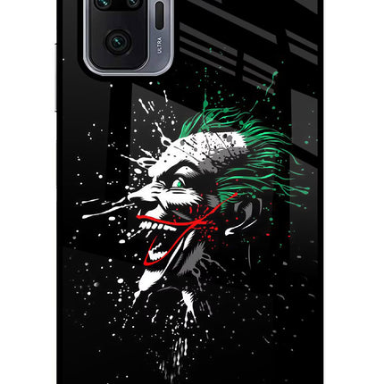 Joker Redmi Note 10 Pro Max Glass Case Back Cover by Casekaro