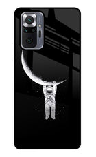 Moon Space Redmi Note 10 Pro Max Glass Case Back Cover by Casekaro