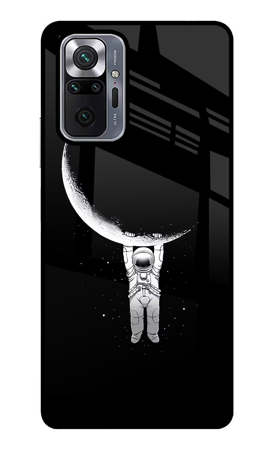 Moon Space Redmi Note 10 Pro Max Back Cover, Metal case
