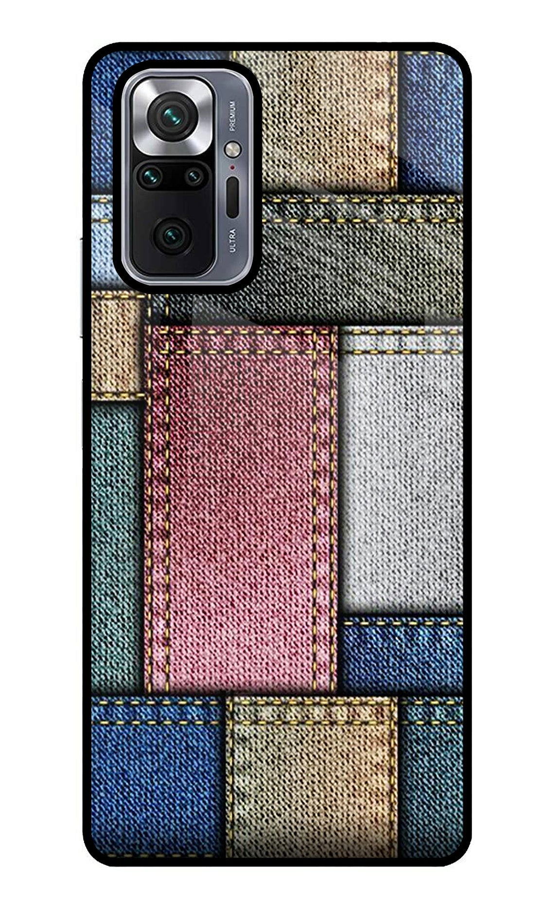 Multicolor Jeans Redmi Note 10 Pro Max Glass Case