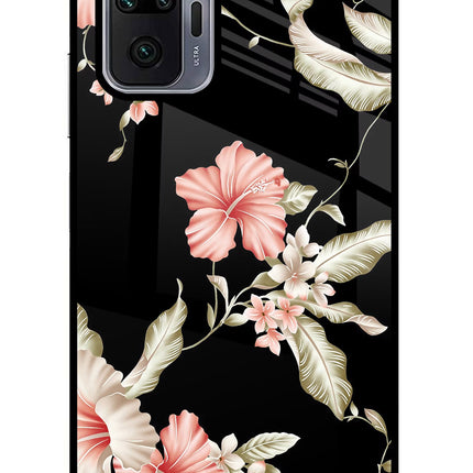 Flowers Redmi Note 10 Pro Max Glass Case Back Cover by Casekaro