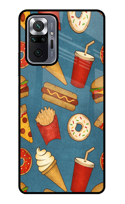 Foodie Redmi Note 10 Pro Max Glass Case