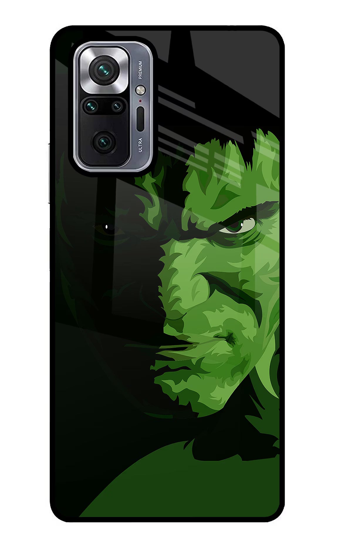 HULK Redmi Note 10 Pro Max Glass Case Back Cover by Casekaro