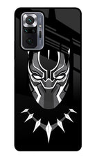Black Panther Redmi Note 10 Pro Max Glass Case