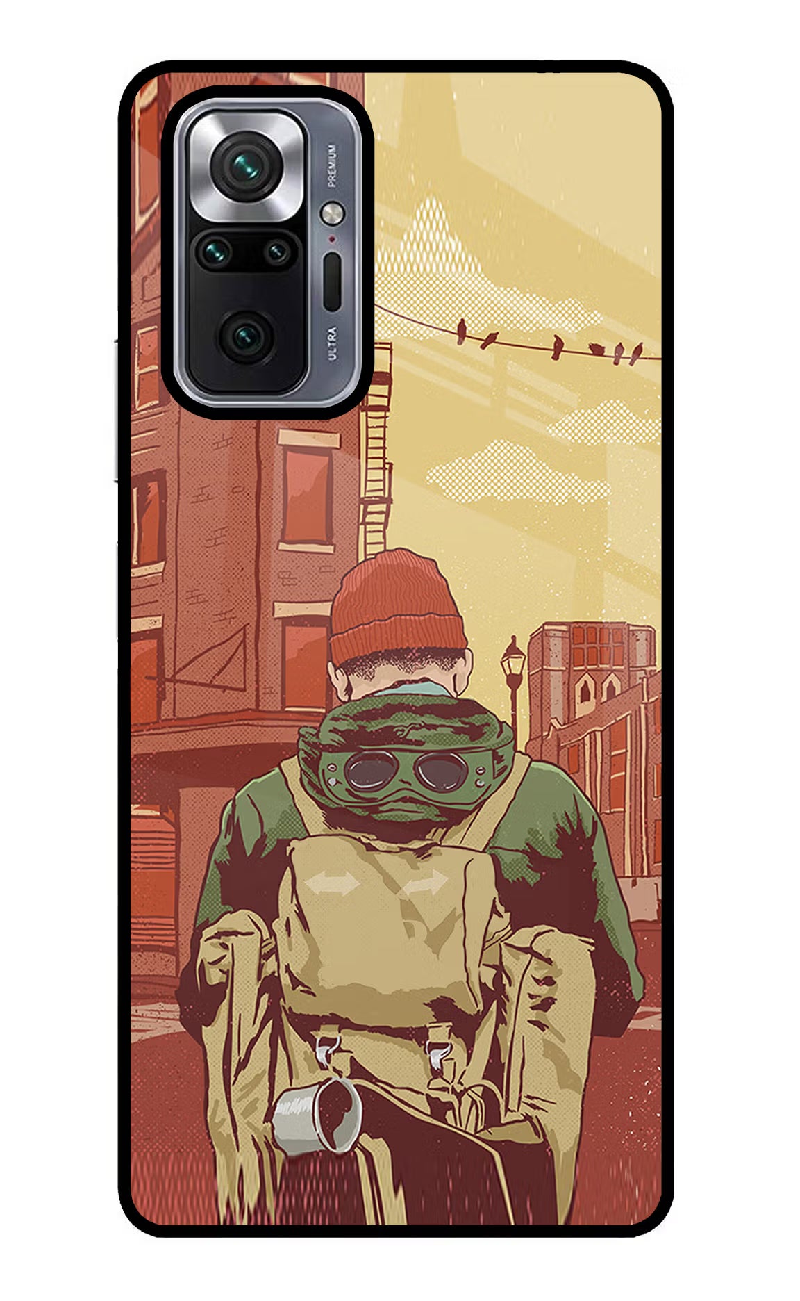 Adventurous Redmi Note 10 Pro Max Glass Case