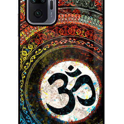 Om Cultural Redmi Note 10 Pro Max Glass Case Back Cover by Casekaro