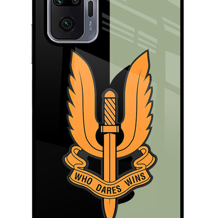 Balidan Logo Redmi Note 10 Pro Max Glass Case Back Cover by Casekaro