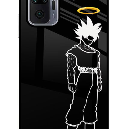 DBS Character Redmi Note 10 Pro Max Glass Case Back Cover by Casekaro