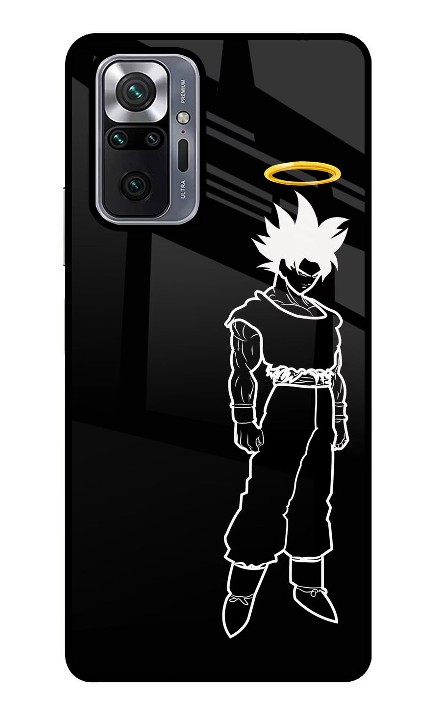 DBS Character Redmi Note 10 Pro Max Back Cover, Metal case