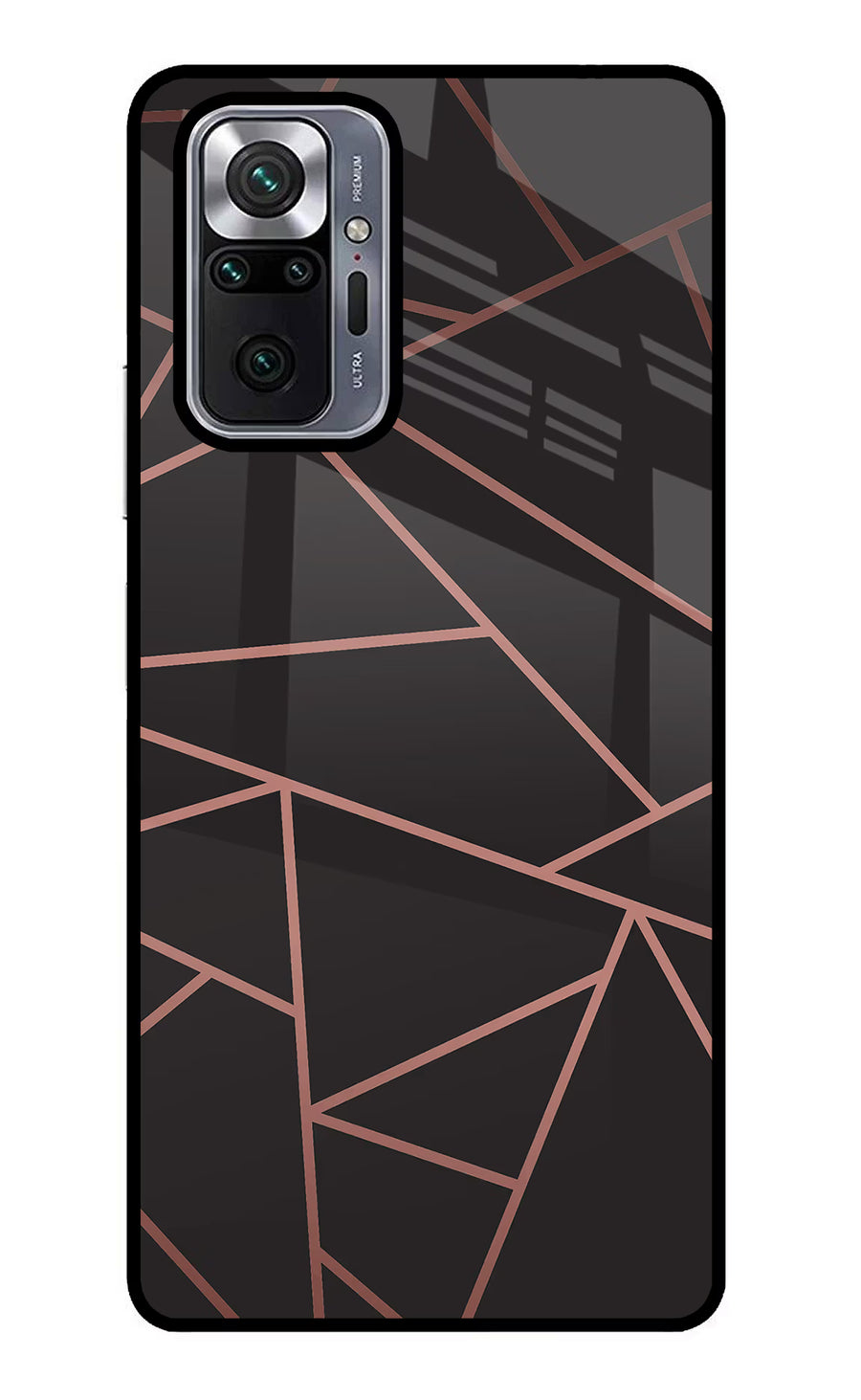 Geometric Pattern Redmi Note 10 Pro Max Back Cover, Metal case