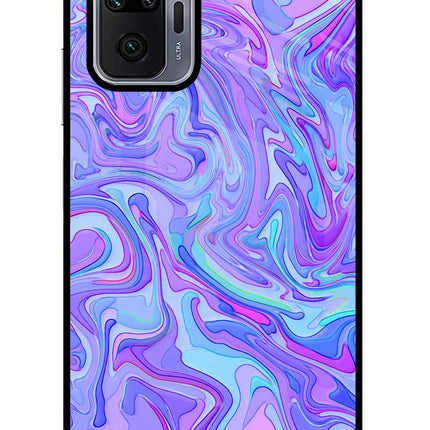 Glitter Redmi Note 10 Pro Max Glass Case Back Cover by Casekaro